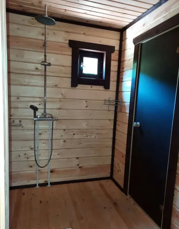 Дом-баня с видом на лес