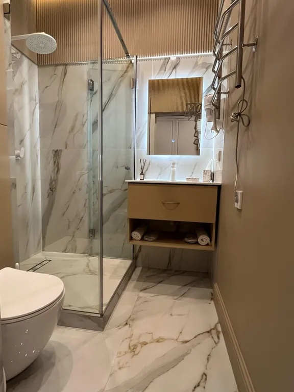 2х местный номер с балконом в центре Домбая