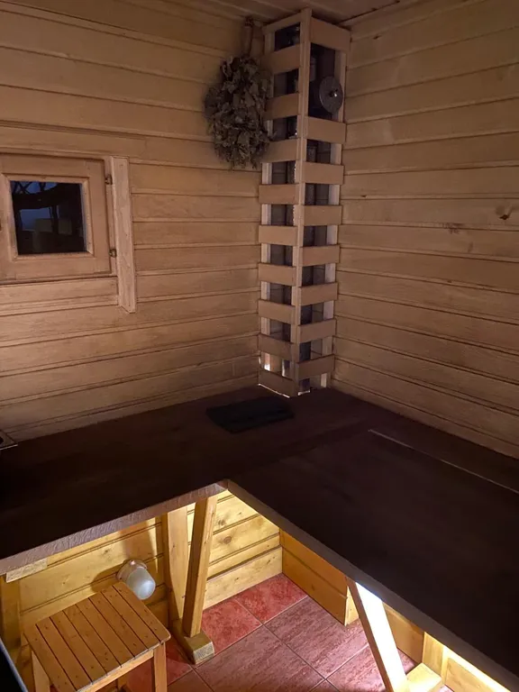 Дом с баней на дровах