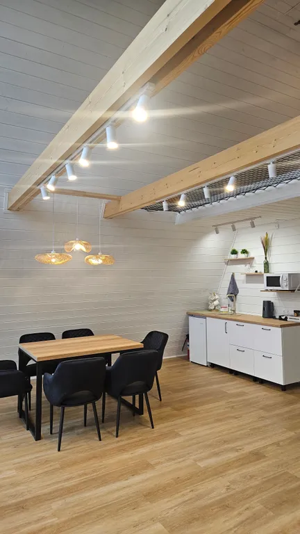 Коттедж Новый большой А-Фрейм с видом на лес — Казань