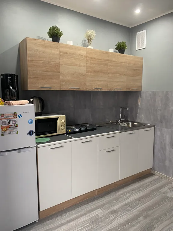 Уютная квартира-студия в центре города с видом на Волгу