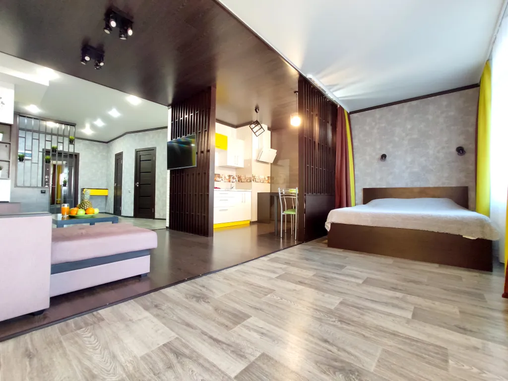 Квартира Студия 65 м² в центре, напротив Педуниверситет, 5 мин до ж/д вокзала — Воронеж