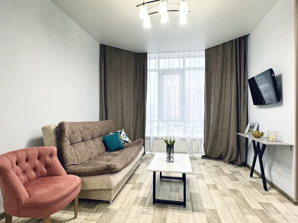 Просторный апартамент в новом ЖК в центре