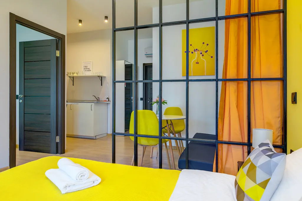 Квартира Двухкомнатная квартира с видом на Арбат — Москва