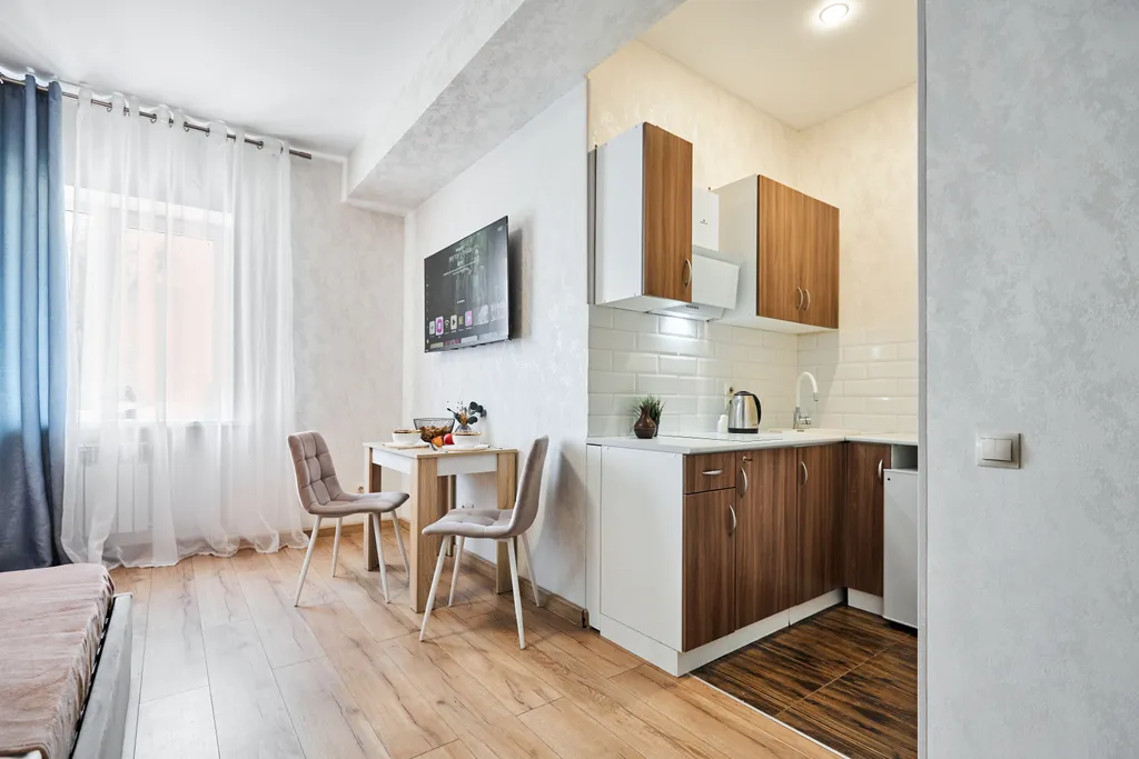 Студия для романтиков, с уютом и комфортом