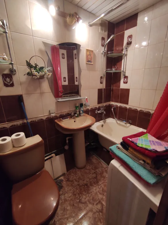 Уютная квартира с простым ремонтом