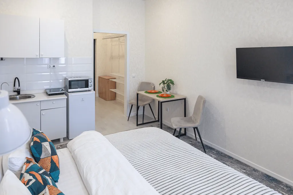 Квартира Квартира Уютная студия в ЖК Притяжение — Анапа