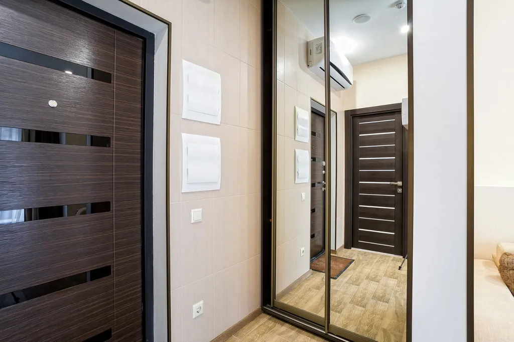 Апартамент с отдельной спальней и террасой вид на горы