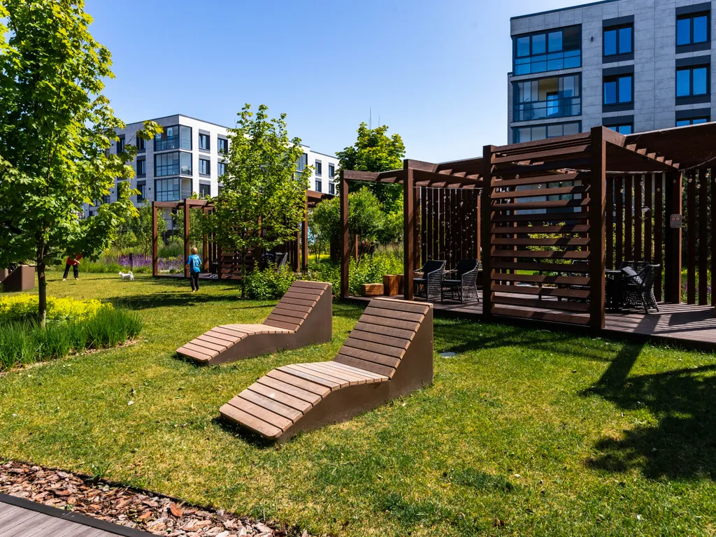 Апарт Aquamarine Resort в доме с бассейном и сауной возле залива