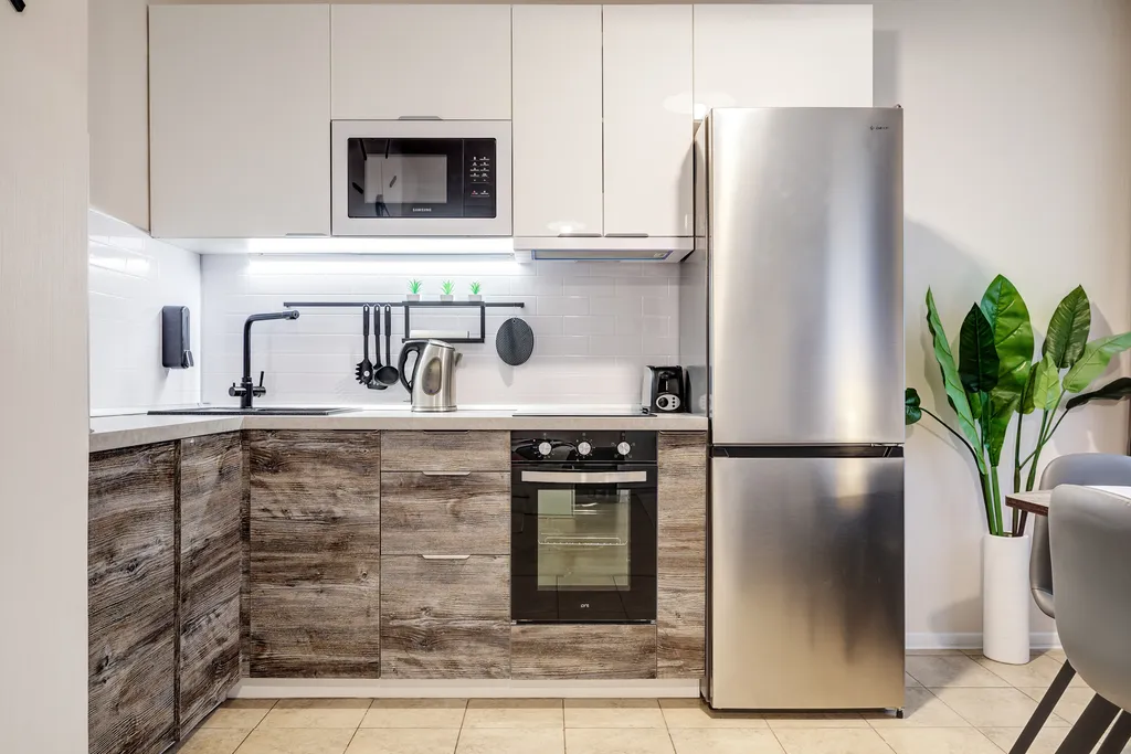 Новая студия с балконом около Москвы недалеко от Шереметьево