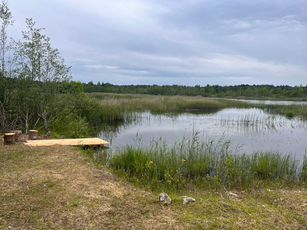 Комфортабельный дом на колесах Festival Super на берегу озера