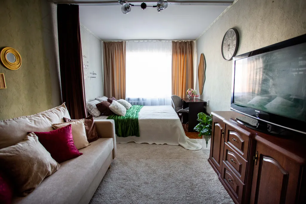 Уютная квартира до 4 гостей у моря в Балтийске, центральный пляж 5 мин