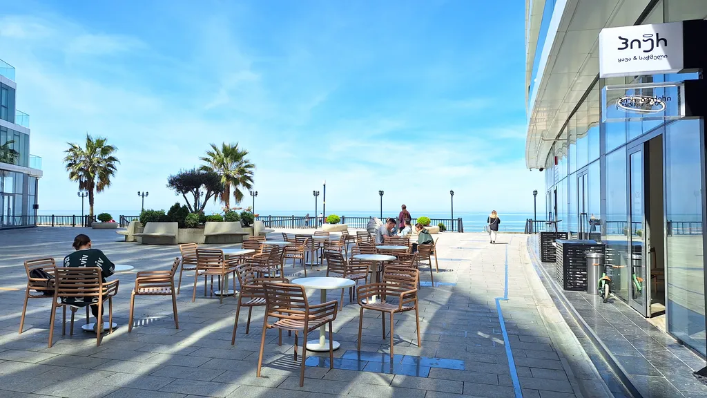 Квартира Квартира Апартамент Batumi view, первая линия, с видом на море — Батуми