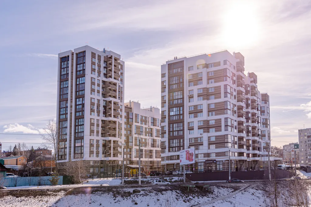 В центре в современном доме с гостиничным сервисом бесконтактно