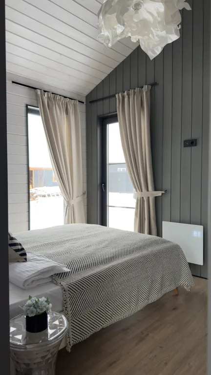 Коттедж Коттедж Новый, тёплый барнхаус с сауной и купелью — Проводник