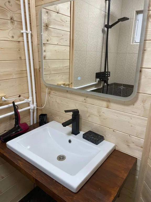 Дом с мансардой