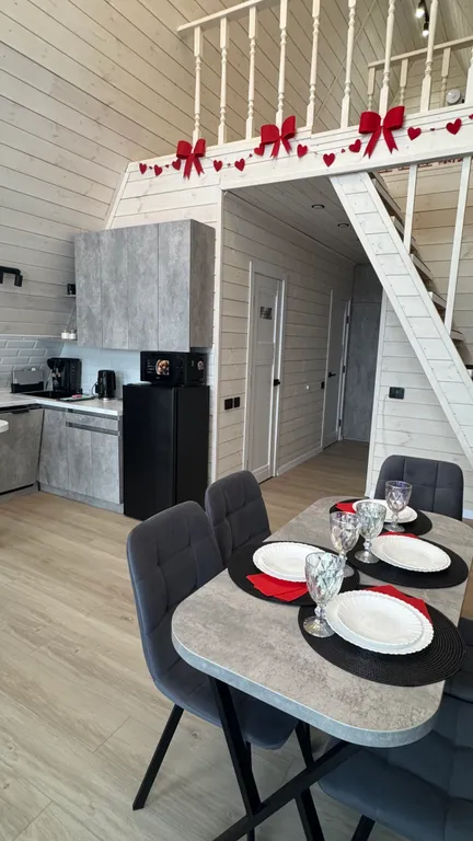 Уютный A-frame у Хибин