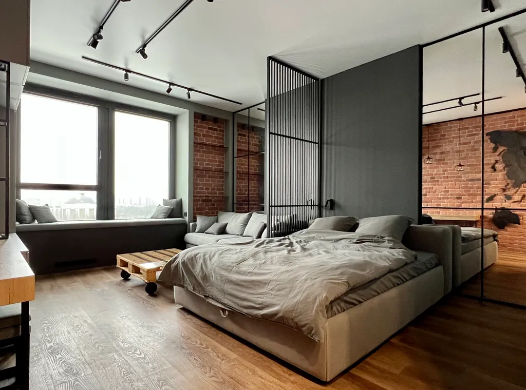 Квартира Квартира Студия view point moscow loft apart — Москва