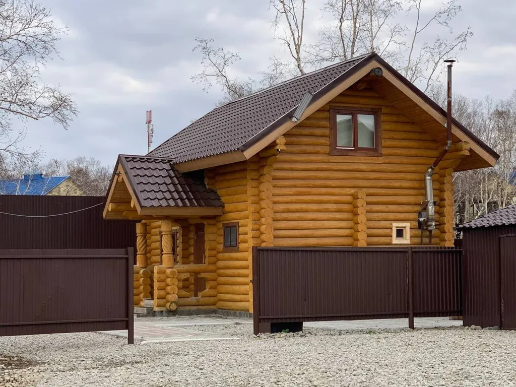 Коттедж Гостевой дом Паратунка с баней на дровах и бассейном — Термальный