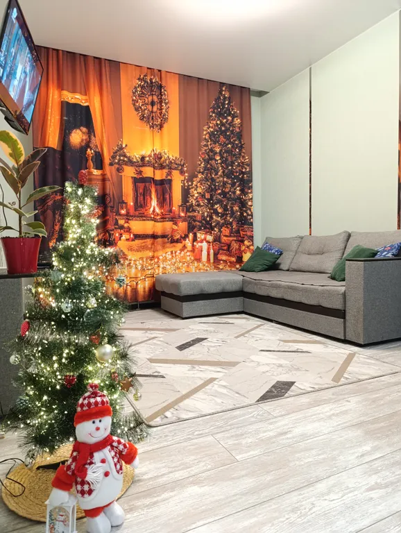 Квартира Квартира Уютная евродвушка в ЖК самолёт — Краснодар