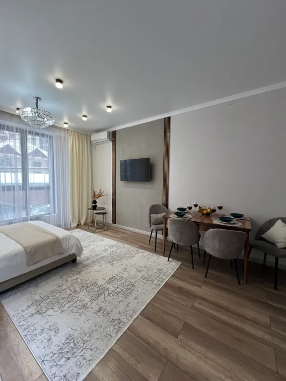 Квартира 2-ком квартира Bayhouse в ЖК 4Seasons для 6 гостей — Алматы