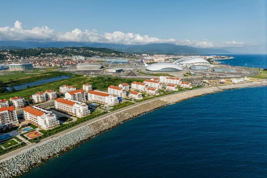 Апартаменты с видом на море и балконом №302