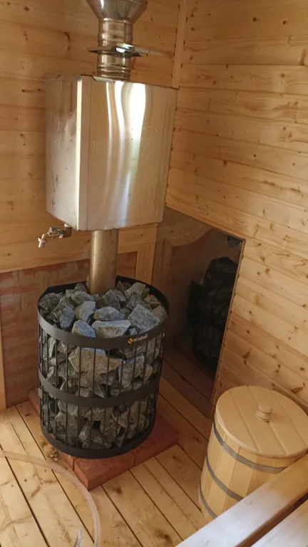 Тихий Дом, баня, чан