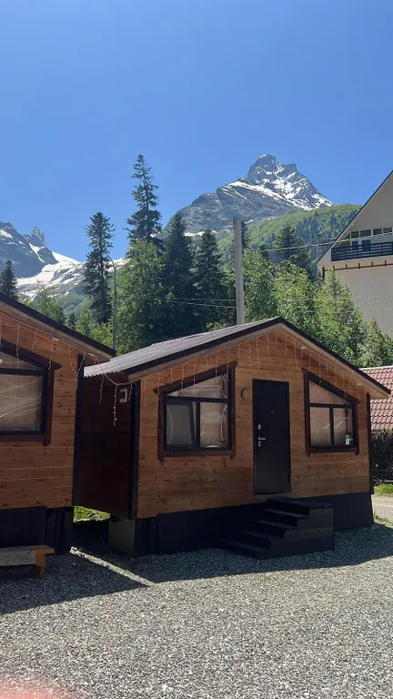 Коттедж 1-комнатный Дом — аренда посуточно в Домбай