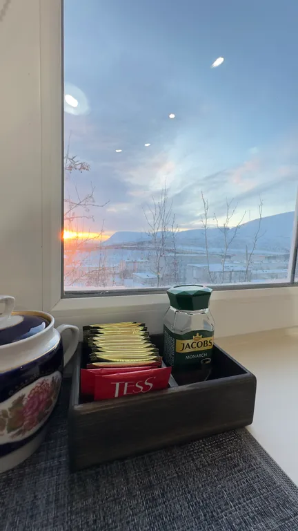 Уютная квартира с видом на горы