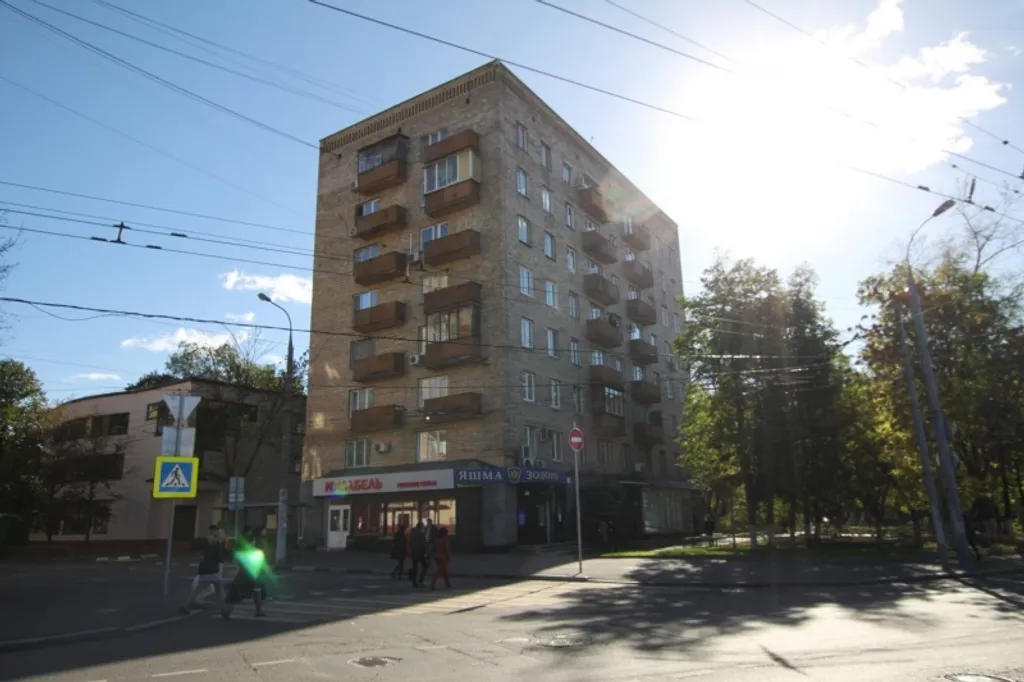 Квартира Квартира Уютная студия рядом с метро Белорусская — Москва