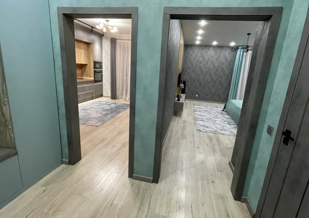 Уютная квартира в жк fiftyfifty с шикарным панорамным видом