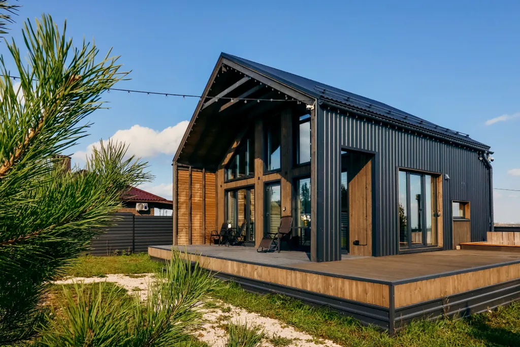 Уютно Ижевск. Барн-Хаус возле горнолыжного курорта Чекерил