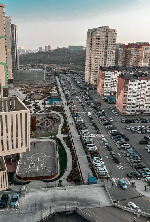 Квартира Квартира Уютная студия с видом на парк в новом доме — Владивосток