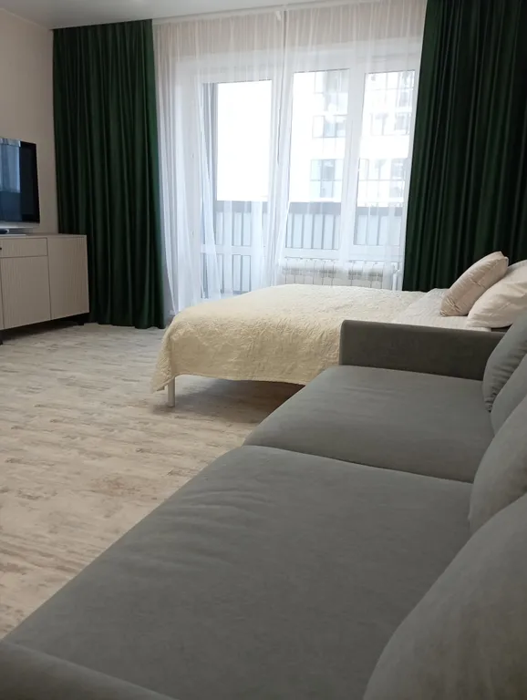 Квартира Квартира Уютная студия на набережной реки Енисей — Красноярск