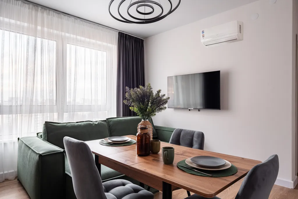 Квартира Стильная Видовая евро-трехкомнатная квартира — Москва