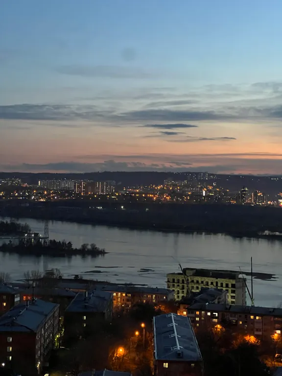 Апартаменты в центре города с красивым панорамным видом на город