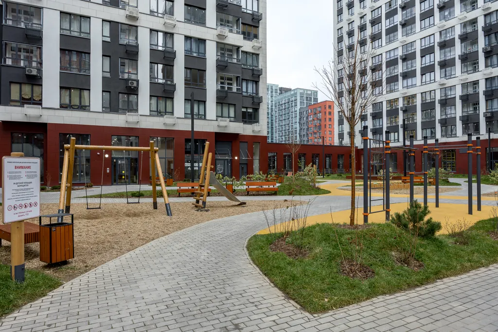 Квартира Квартира Стильная студия в ЖК Прокшино у метро Прокшино — Москва