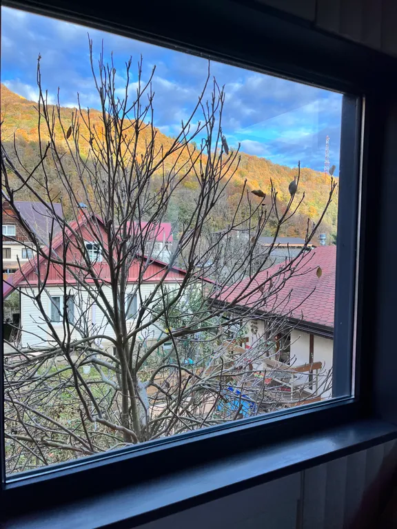 Уединенный эко-дом с видом на горы