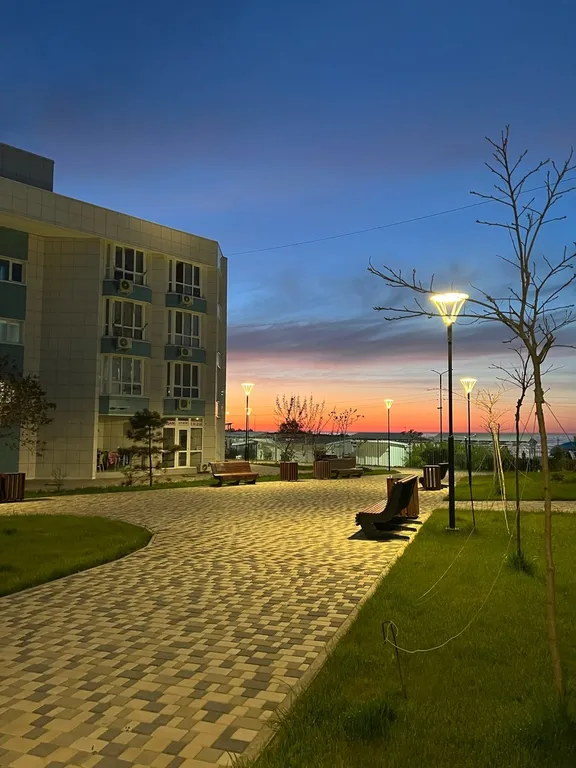 Квартира Квартира Светлая студия у моря с бассейном на закрытой территории — Севастополь