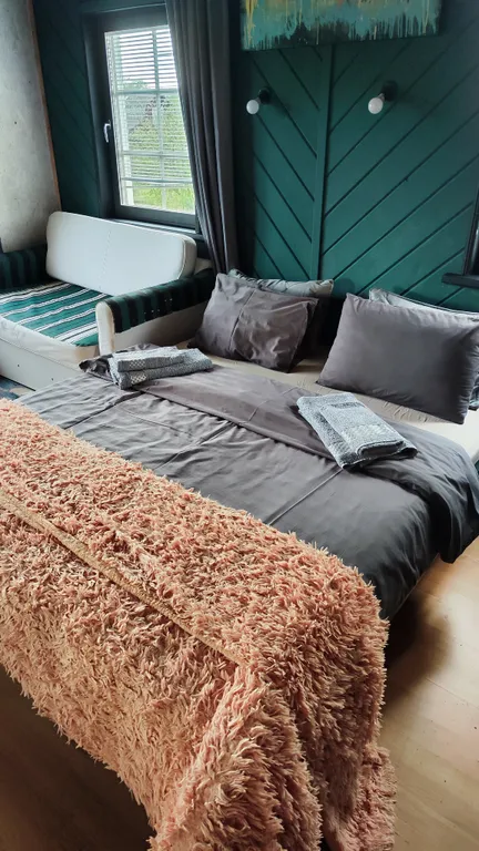 Лофтхаус у курорта завидово с костровищем и сауной