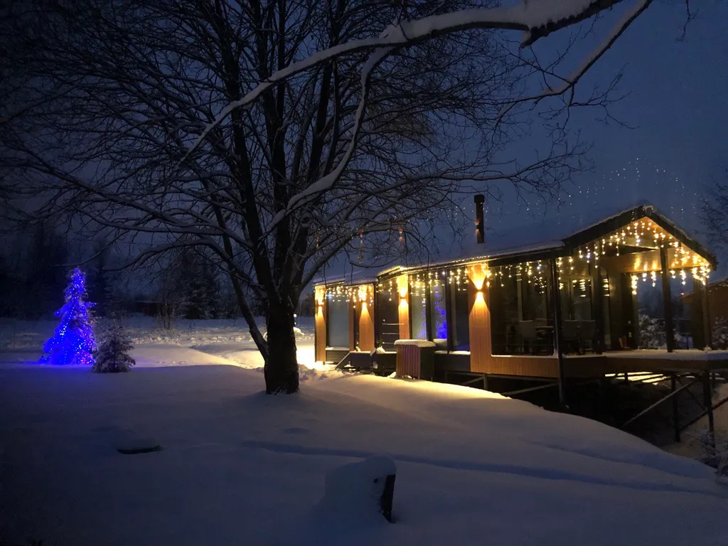 Дизайнерский дом Море в лесу