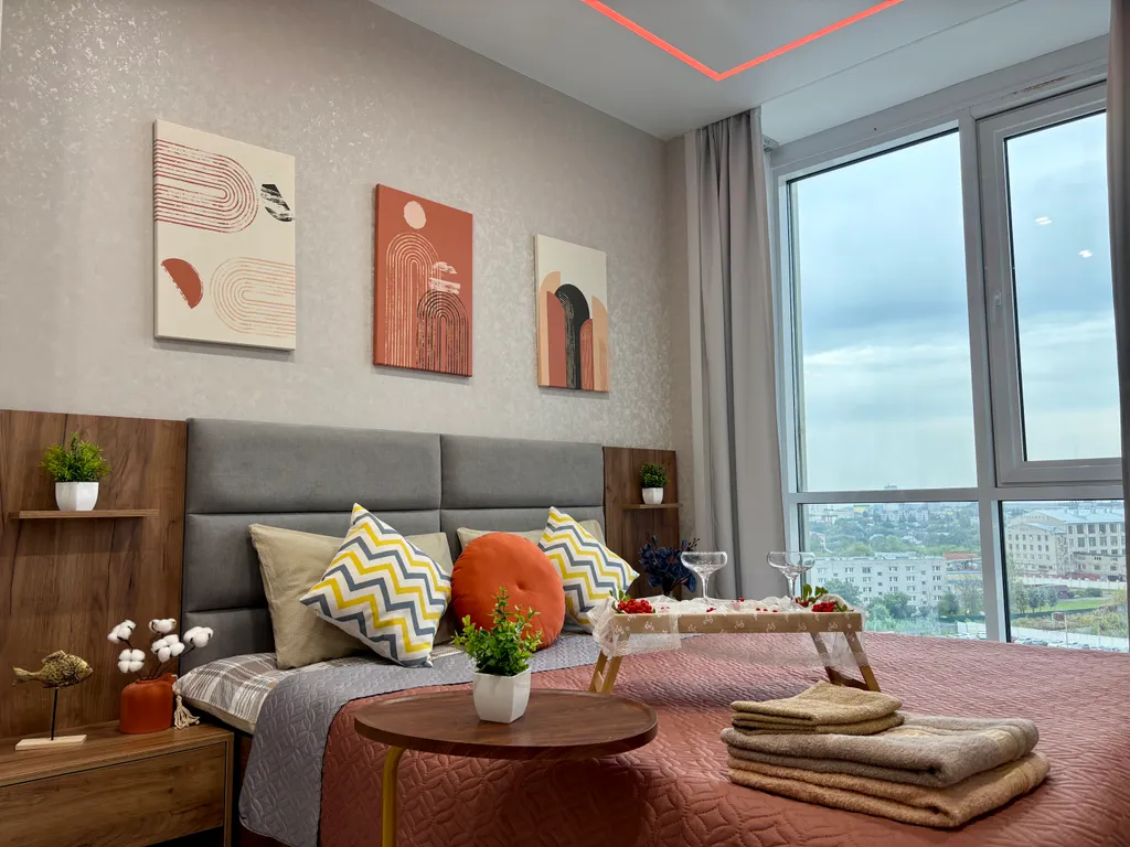 Апартаменты в центре города с панорамным видом