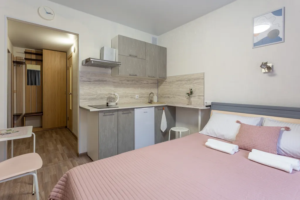 Уютная студия на Омской