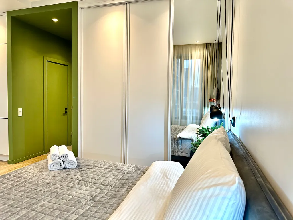 Квартира Квартира Дизайнерская студия с видом на Москва-Сити — Москва