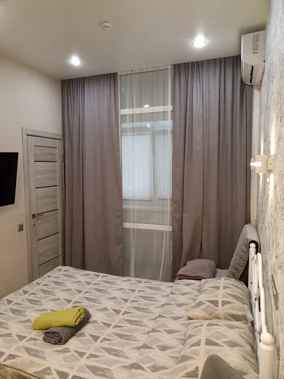 Уютная студия с теплыми полами