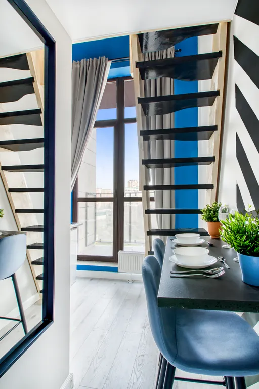 Квартира Квартира Двухуровневая студия с балконом в ЖК ApartVille — Москва