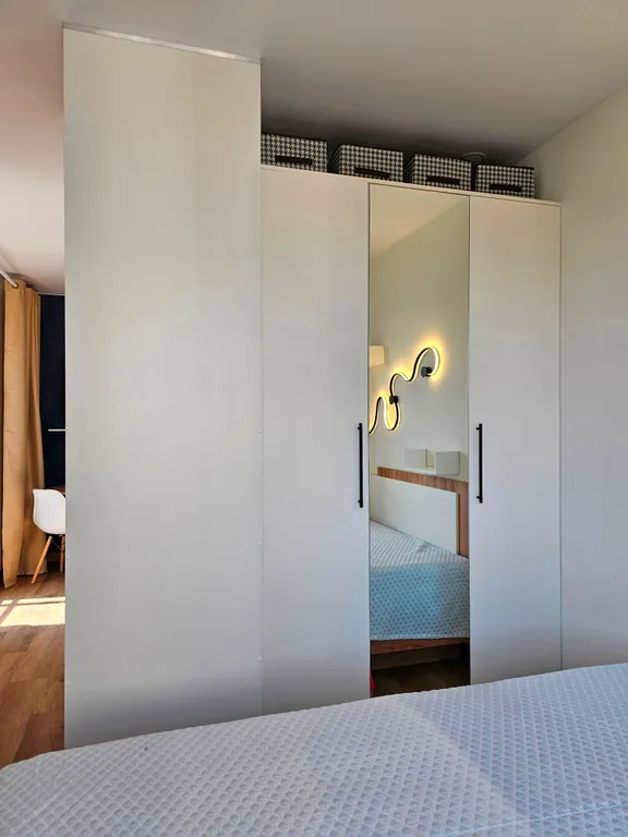 Студия для отдыха и командировки в новостройке