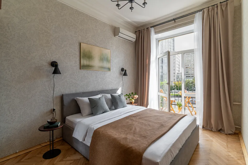 Квартира Эстетичные апартаменты с французским балконом у Садового — Москва