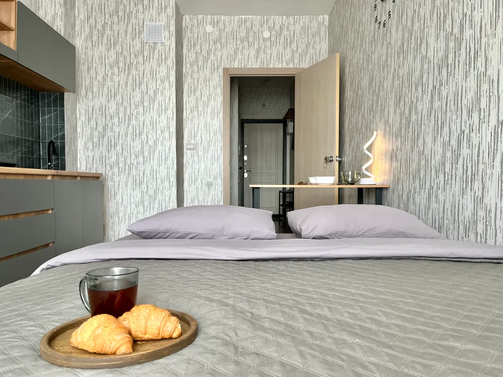 Уютная студия недалеко от Планеты