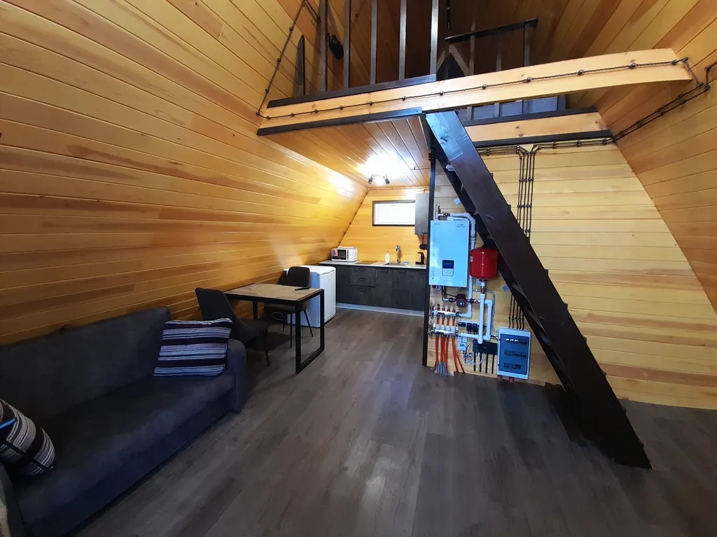 Дом с баней и банным чаном